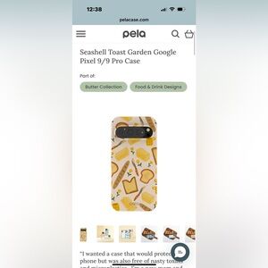 Pela Case for Google Pixel 9/9 Pro - Cream